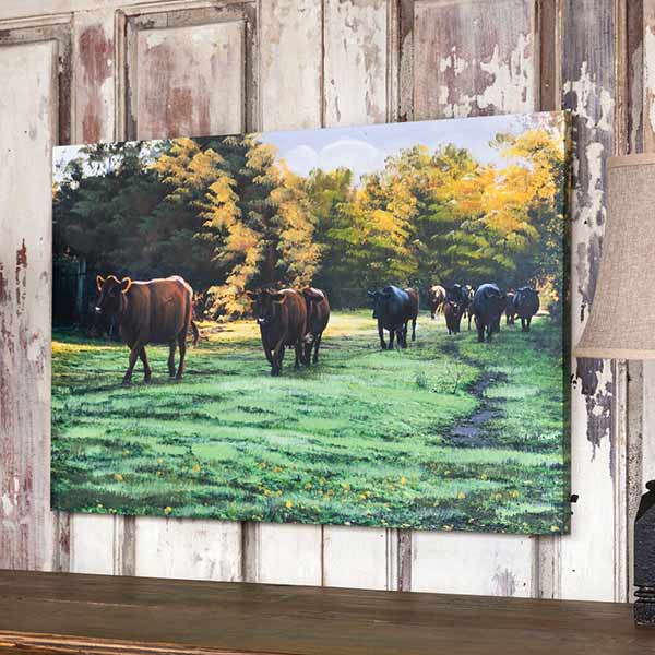St. Joseph's Cow Pasture Canvas Wall Art