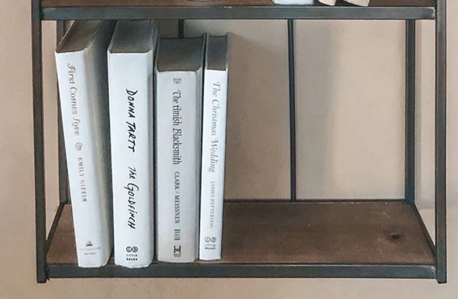 *HUGE* Cathedral Framed Triple Tier Wall Shelf