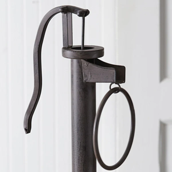 Water Pump Soap and Towel Holder
