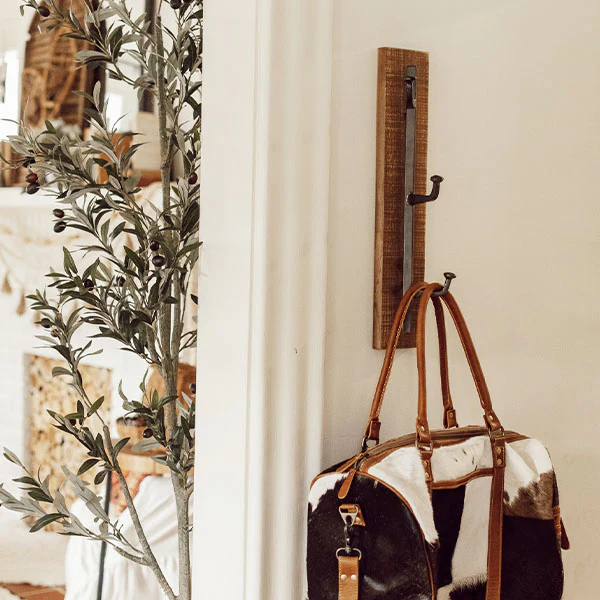 Rustic Industrial Vertical Wall Hook