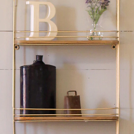 FOUND Deep Blue Distressed Metal Canteen