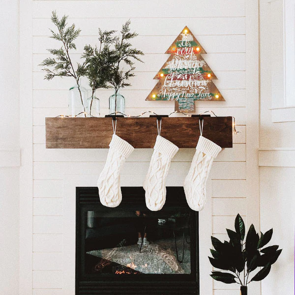 Distressed Christmas and New Year Marquee Sign