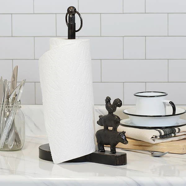 Farm Animals Paper Towel Holder