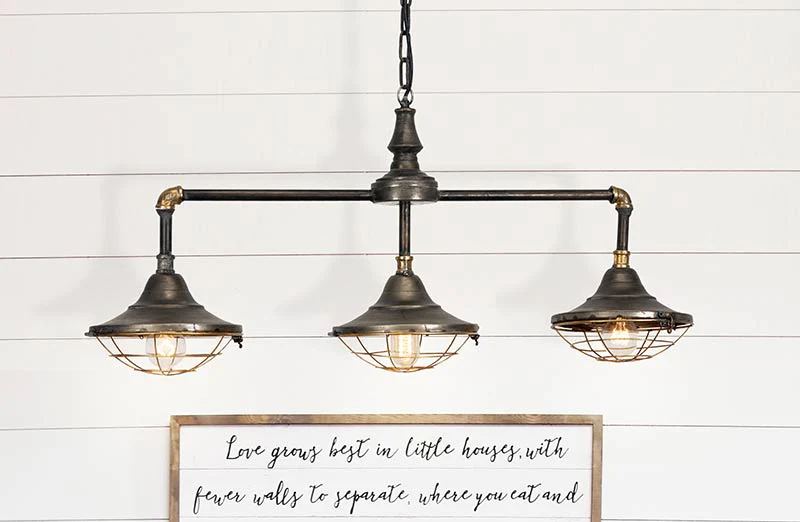 Industrial Pipe Pendant Light