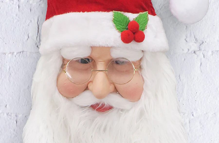 HUGE 48 Inch Santa Head