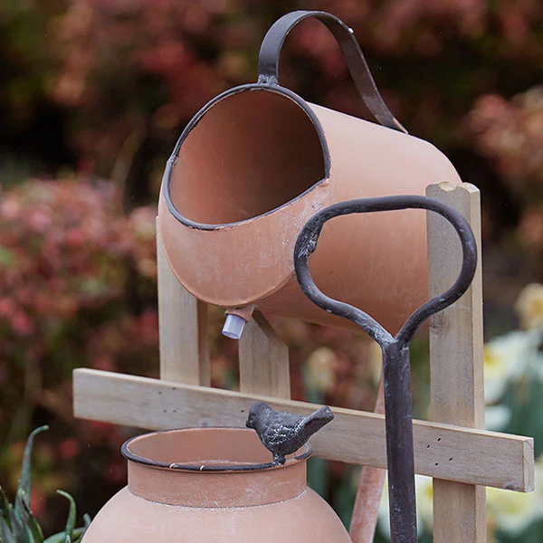 Garden Tools Metal Fountain