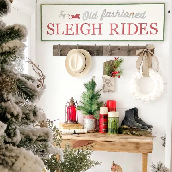Old Fashioned Sleigh Rides Sign
