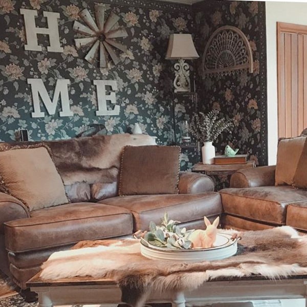 Wood Home Letters with Windmill