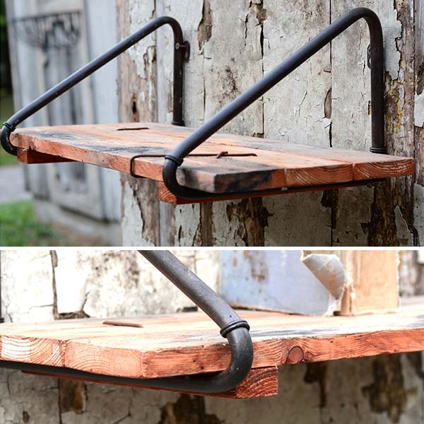 Rustic Wood Shelf