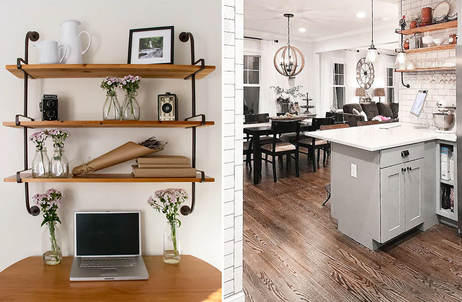 Industrial Open Shelving System