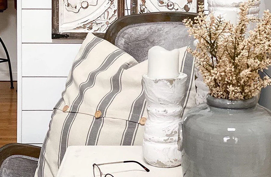 HUGE Repurposed Spindle Candle Holders  Set of 3