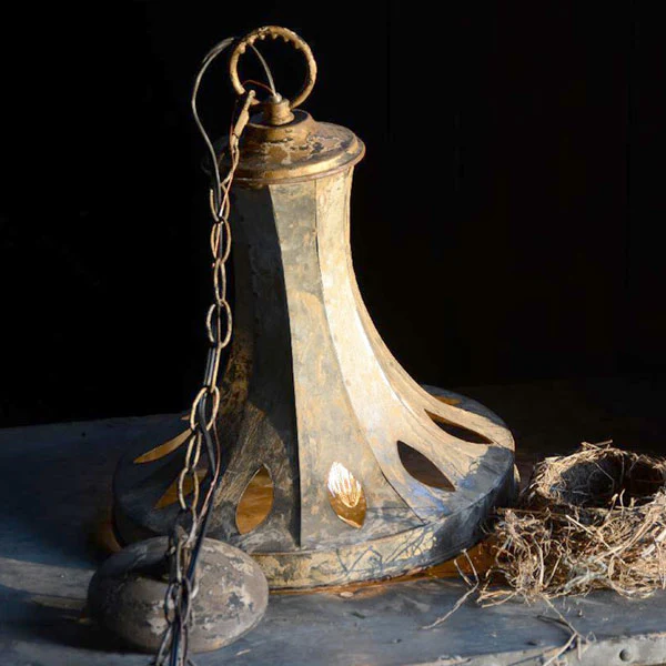 Diamond Pierced Pendant Light