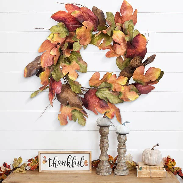 Maple Leaves Wreath