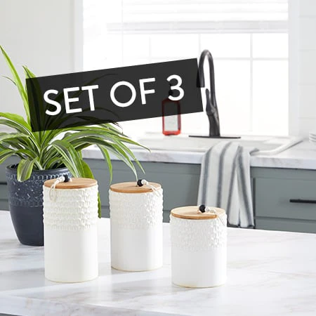 Pantry Storage Containers, Set of 3