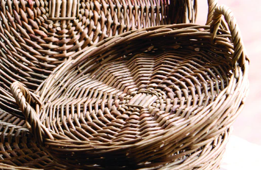 Round Willow Trays  Set of 3