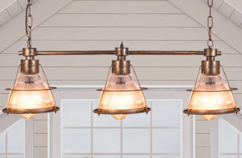 Rustic Hanging Bar Lamp Chandelier