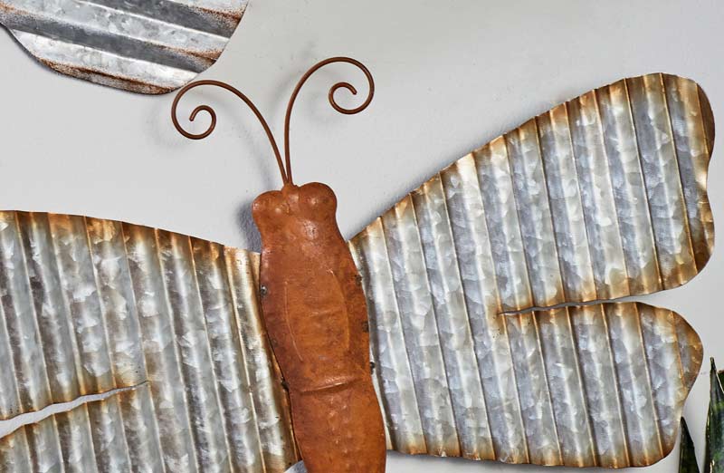 Metal Dragonfly Wall Art