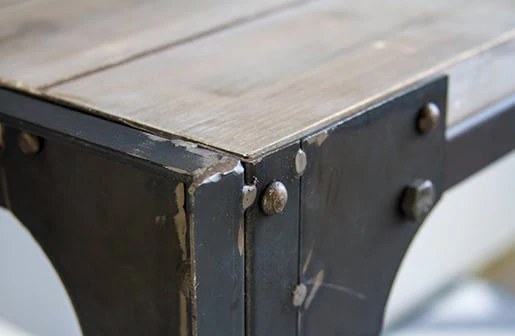 Factory Cart Side Table