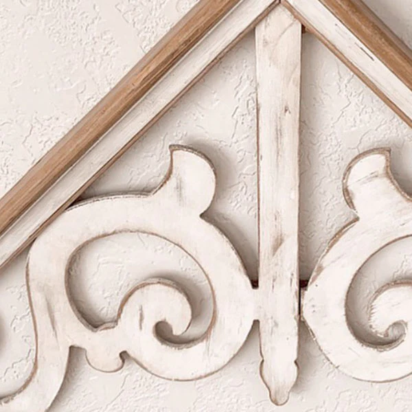 Carved Wooden Wall Gable