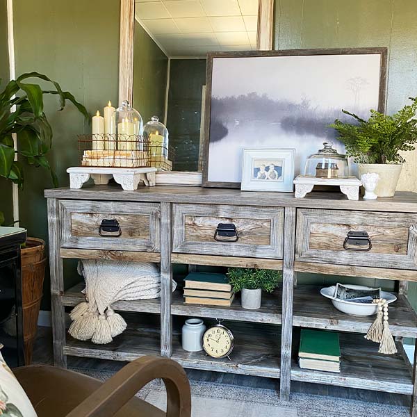 French Country Risers, Set of 2