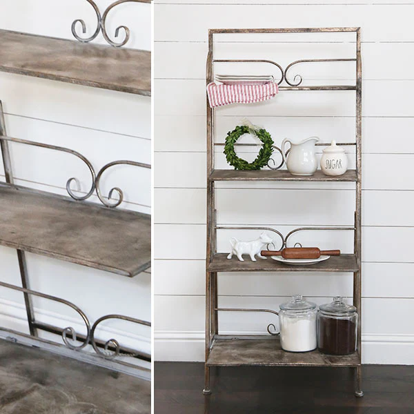 HUGE Galvanized Metal Shelving Unit