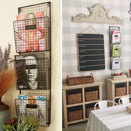 Triple Cubby Wall Organizer