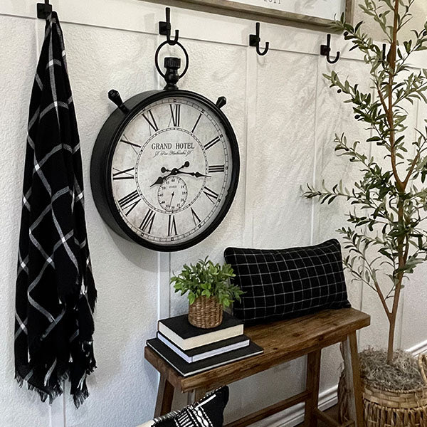 Grand Hotel Wall Clock