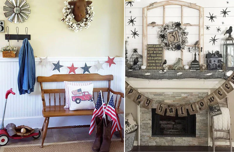 Preserved Cotton Wreath