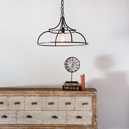 Simple Schoolhouse Pendant Light