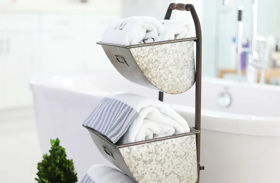 Rolling Three Tiered Storage Cart