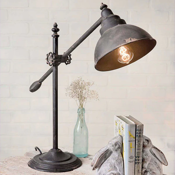 Adjustable Swing-Arm Task Lamp