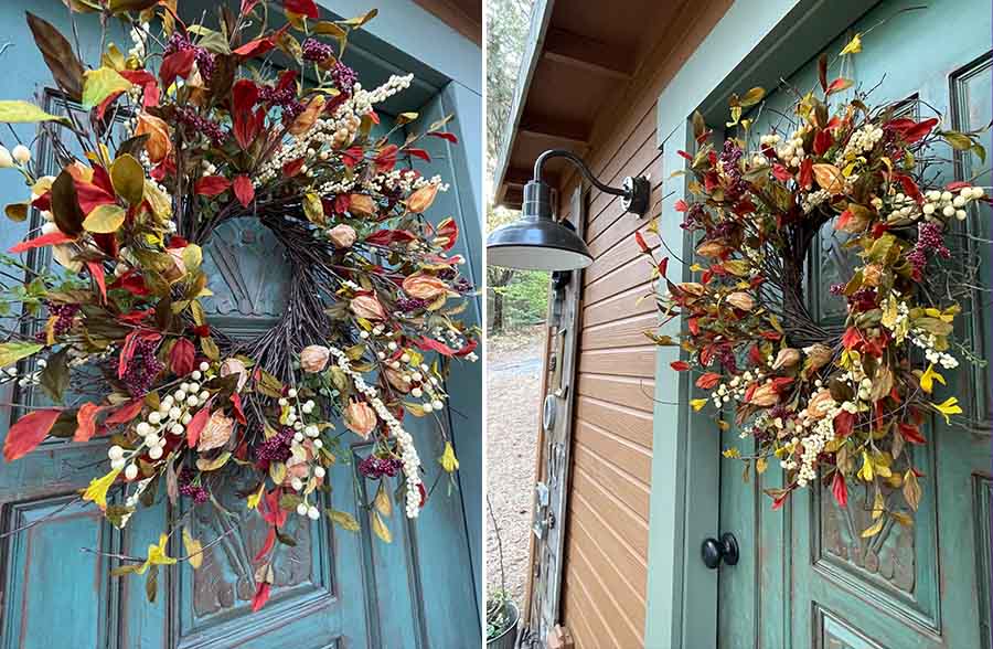 Premium Cape Gooseberry Wreath