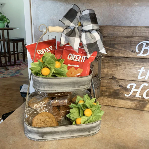 Square Two-Tiered Server