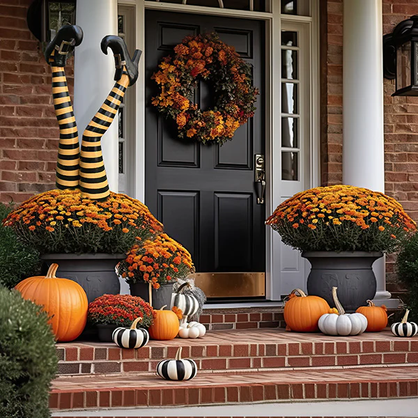 Wicked Witch Yard Stakes