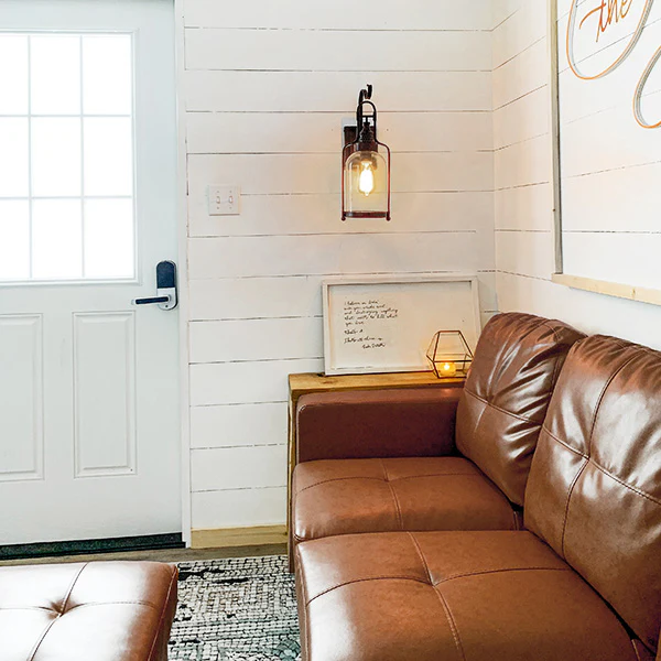 Industrial Lantern Wall Sconce