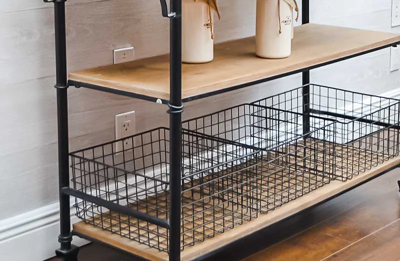 Factory Cart Console Table