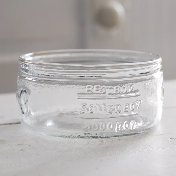 Mason Jar Dog Bowls, Set of 2