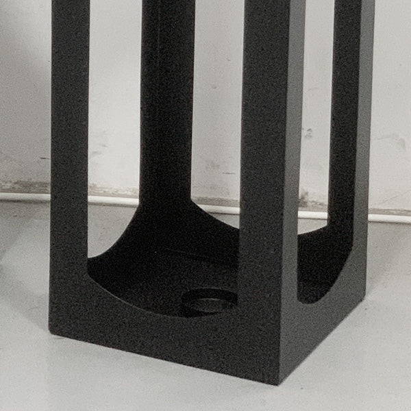 Oversized Handcrafted Metal Outdoor Lanterns, Set of 2