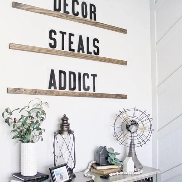 Antique Grey Metal Fan Light