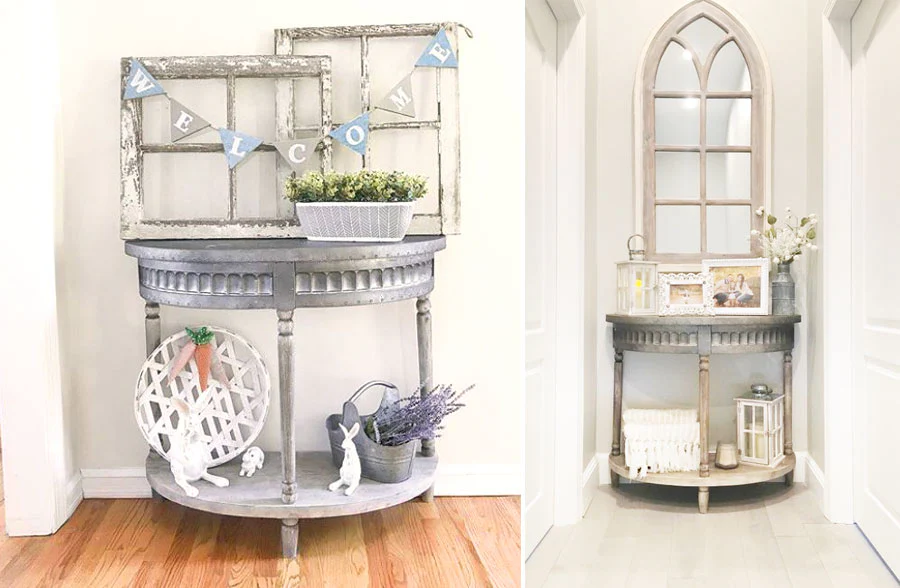 Half Moon Console Table