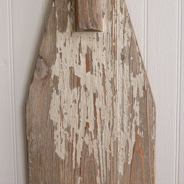 Reclaimed Wood Wall Oar