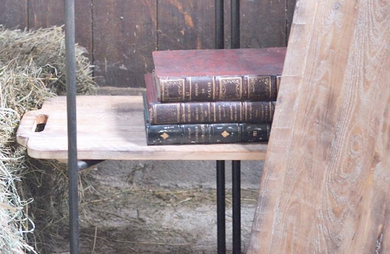 Metal Pipe Bookshelf