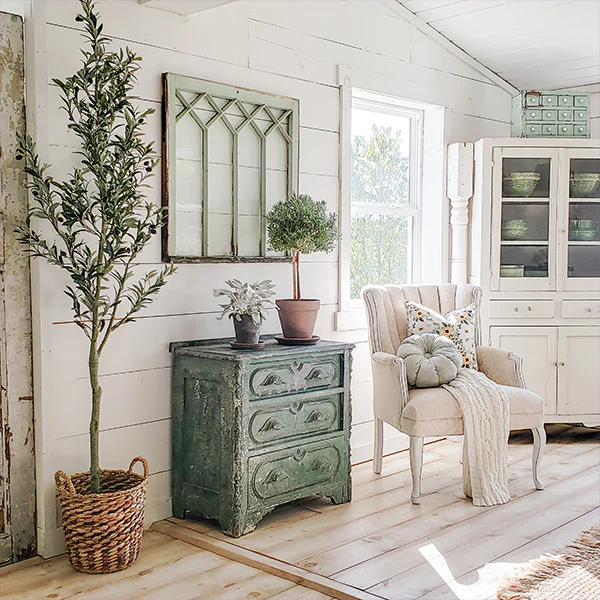 82 Inch Tall Potted Faux Olive Tree