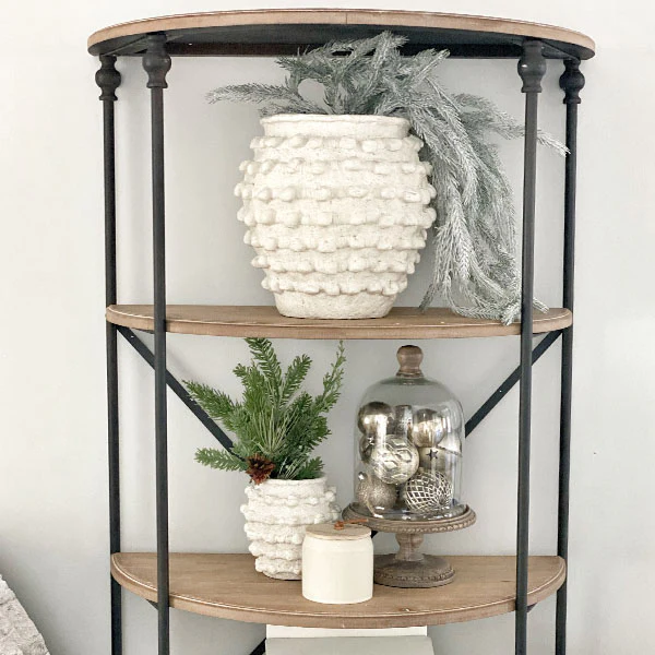Half Moon Tiered Shelf | 66 Inch Tall
