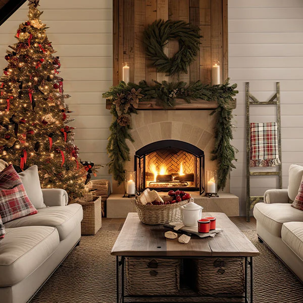 60 Inch Wooden Blanket Display Ladder