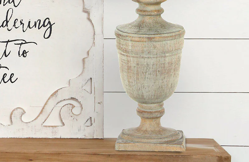 Distressed European Inspired Lamp  Set of 2