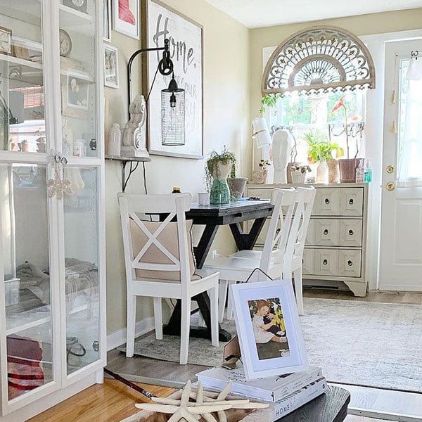 Wooden and Metal Rounded Arch Plaque