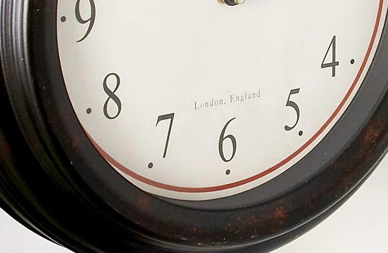 Hanging Train Station Clock