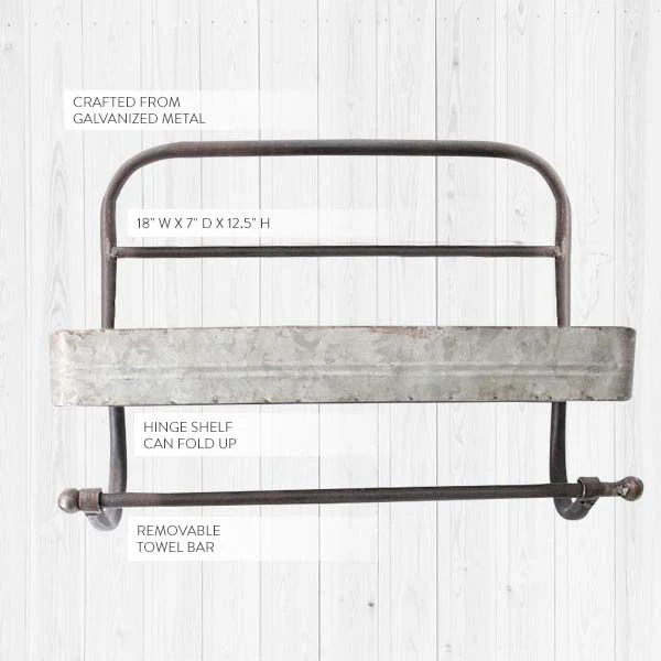 Cookhouse Towel Rack