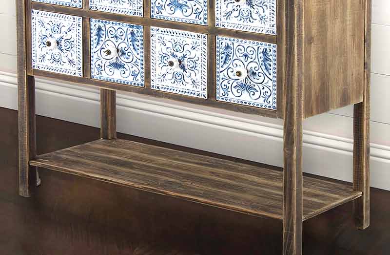 Delft Inspired Console Table